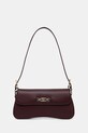 Steve Madden torebka bagietka damska z imitacji skóry Balicent bordowy SM13002287