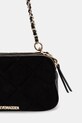 Akcesoria Steve Madden Torebka crossbody damska zamszowa Bmarvi-S SM13002246 czarny