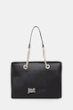 Just Cavalli torebka shopper damska z imitacji skóry czarny 80RA4BB9.ZS766