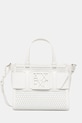 Kabelka Armani Exchange jednofarebný biela XW000392.AF22626
