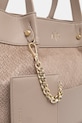 Armani Exchange torebka tote damska beżowy XW001211.AF22645