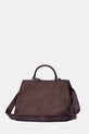 Armani Exchange borsa shopper da donna in imitazione di scamoscio marrone XW001542.AF22630