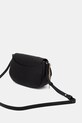Doplnky BOSS crossbody kabelka dámska z imitácie kože SALLEY SADDLE 50563316 čierna