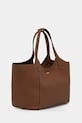 BOSS torebka damska skórzana Lenah New Tote 50563395 brązowy SS26
