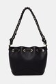 Dodatki HUGO torbica - vreča ženska iz umetnega usnja Ilary_Drawstring 50562975 črna