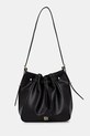 HUGO torebka worek damska z imitacji skóry Neeko PN_Drawstring czarny 50562993