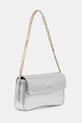 HUGO torebka crossbody damska z imitacji skóry Syndra LA_Sh. Bag 50563028 srebrny SS26