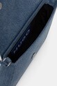 HUGO Blue μικρή τσάντα γυναικεία ντένιμ Ulani D_Shoulder Bag 50563042 μπλε