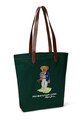 Akcesoria Polo Ralph Lauren CANVAS-SHOPPER-TTE-MED torebka shopper damska bawełniana 405P13610001 zielony