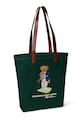 Akcesoria Polo Ralph Lauren CANVAS-SHOPPER-TTE-MED torebka shopper damska bawełniana 405P13610001 zielony