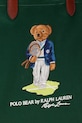 Polo Ralph Lauren CANVAS-SHOPPER-TTE-MED torebka shopper damska bawełniana 405P13610001 zielony