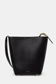 Anine Bing ELLY BUCKET BAG GRAINED LEATHER - BLACK torebka damska skórzana czarny A.13.12178.BLK1