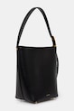Anine Bing ELLY BUCKET BAG GRAINED LEATHER - BLACK torebka damska skórzana A.13.12178.BLK1 czarny SS26