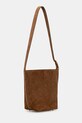 Anine Bing ELLY MEDIUM BUCKET BAG SUEDE - TOBACCO torebka damska zamszowa A.13.12209.BWN02 brązowy SS26