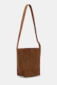Anine Bing ELLY MEDIUM BUCKET BAG SUEDE - TOBACCO torebka damska zamszowa A.13.12209.BWN02 brązowy SS26