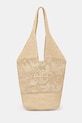 Anine Bing LEAH LOGO HOBO RAPHIA - NATURAL torebka damska beżowy A.13.12385.NAT1
