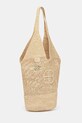Anine Bing LEAH LOGO HOBO RAPHIA - NATURAL torebka damska A.13.12385.NAT1 beżowy SS26