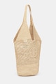 Anine Bing LEAH LOGO HOBO RAPHIA - NATURAL torebka damska A.13.12385.NAT1 beżowy SS26