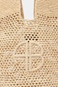Anine Bing LEAH LOGO HOBO RAPHIA - NATURAL torebka damska beżowy A.13.12385.NAT1