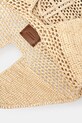 Anine Bing LEAH LOGO HOBO RAPHIA - NATURAL torebka damska A.13.12385.NAT1 beżowy