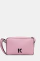 Чанта Karl Lagerfeld Jeans не побира А4 розов B2W30128