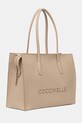 Coccinelle torebka shopper damska skórzana E1.UAK.11.01.01 beżowy SS26