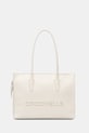Δερμάτινη τσάντα Coccinelle λείο δέρμα μπεζ E1.UAK.11.02.01