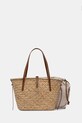 Coccinelle torba plażowa damska beżowy E1.UV0.11.01.01