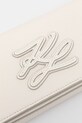Karl Lagerfeld torebka damska skórzana K/AUTOGRAPH beżowy B2W30272