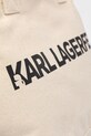 Karl Lagerfeld torebka tote damska bawełniana K/ESSENTIAL beżowy B2W50099