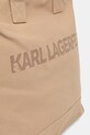 Akcesoria Karl Lagerfeld torebka tote damska bawełniana K/ESSENTIAL B2W50099 beżowy