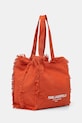 Karl Lagerfeld torebka tote damska bawełniana K/RSG B2W50021 pomarańczowy SS26