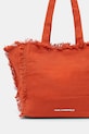 Akcesoria Karl Lagerfeld torebka tote damska bawełniana K/RSG B2W50021 pomarańczowy