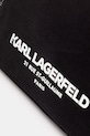Karl Lagerfeld torebka tote damska bawełniana K/RSG czarny B2W50021