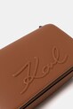 Karl Lagerfeld torebka bagietka damska z imitacji skóry K/VILLE brązowy B2W30222