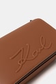 Karl Lagerfeld torebka bagietka damska z imitacji skóry K/VILLE brązowy B2W30222