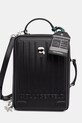 Karl Lagerfeld torebka crossbody damska IKON czarny B1W30034