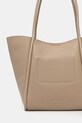 Akcesoria Karl Lagerfeld torebka shopper damska skórzana K/AUTOGRAPH B2W30051 beżowy