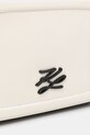 Karl Lagerfeld torebka crossbody damska skórzana K/AUTOGRAPH beżowy B2W30234