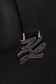 Karl Lagerfeld torebka shopper damska skórzana K/AUTOGRAPH B2W30258 czarny