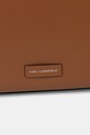 Karl Lagerfeld Torebka shopper damska skórzana K/CIRCLE B2W30013 brązowy
