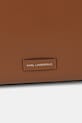 Karl Lagerfeld Torebka shopper damska skórzana K/CIRCLE B2W30013 brązowy