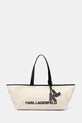 Karl Lagerfeld torebka tote damska K/ESSENTIAL beżowy B2W50017
