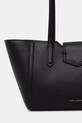 Akcesoria Karl Lagerfeld torebka bagietka damska skórzana K/NOVA B2W30108 czarny
