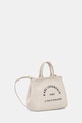 Karl Lagerfeld crossbody kabelka dámska bavlnená K/RSG CONV. B2W50003 béžová SS26