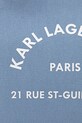 Karl Lagerfeld crossbody kabelka dámská bavlněná K/RSG CONV. modrá B2W50003