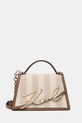 Karl Lagerfeld dámská kabelka přes rameno K/SIGNATURE 2.0 béžová B2W30227