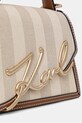 Karl Lagerfeld dámská kabelka přes rameno K/SIGNATURE 2.0 béžová B2W30227