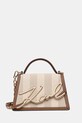 Karl Lagerfeld dámská kabelka přes rameno K/SIGNATURE 2.3 béžová B2W30228