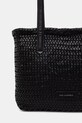 Doplňky Karl Lagerfeld tote taška dámská kožená K/SIGNATURE B2W30206 černá
